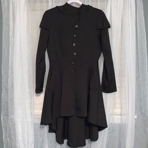 Unique high low women’s jacket